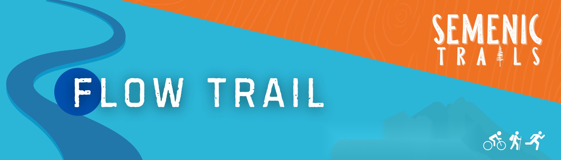 Panoul traseului Flow Trail, Semenic Trails